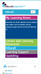 Mobile Screenshot of learn.hillcroft.ac.uk