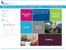 Tablet Screenshot of learn.hillcroft.ac.uk